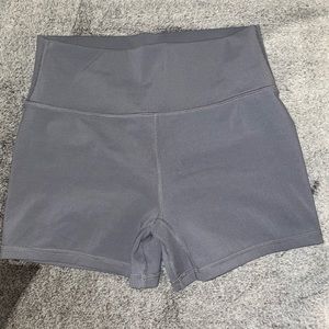 High Rise Athletic Shorts with Scrunch Back